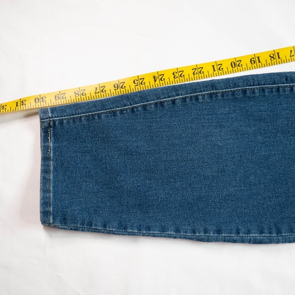 Signature by Levi Strauss Gold Women's 24L (W37 L32) Blue Pull On Skinny Jeans - Picture 10 of 11